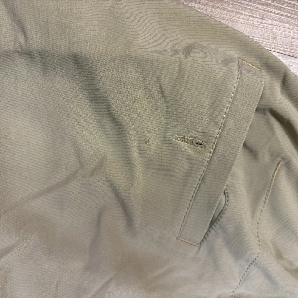 Under Armour Mens Match Play Straight Leg Golf Pants 30x30 Brown Tan